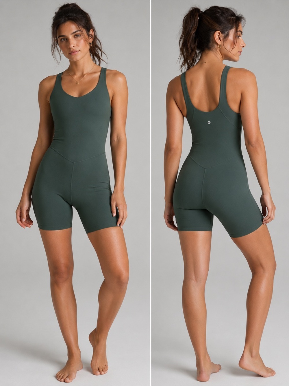 Lululemon Align Bodysuit Size 6 Dark Forest Nulu